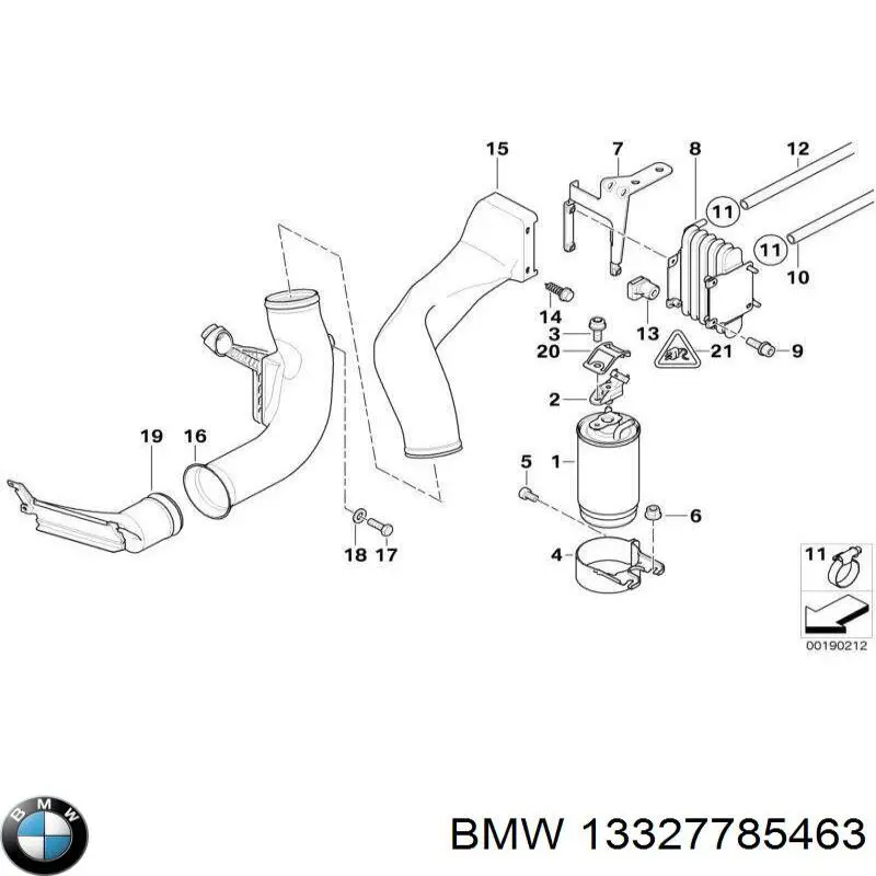  BMW 13327785463 ціна, від 63.99 USD