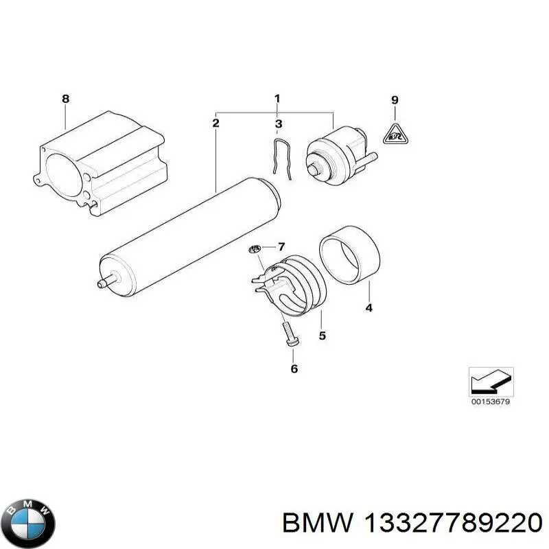  BMW 13327789220 ціна, від 3.33 USD