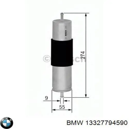 Фільтр паливний 13327794590 BMW