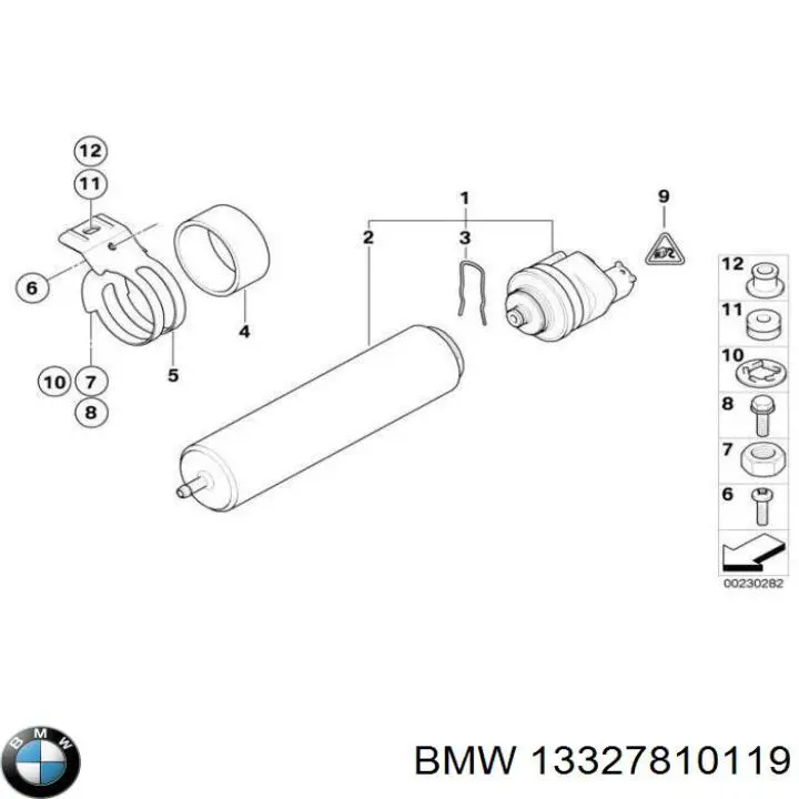 Блок підігріву палива BMW 13328517894 ціна, від 63.35 USD