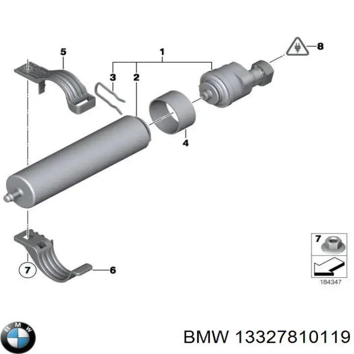 Купити 13328517894 BMW Блок підігріву палива