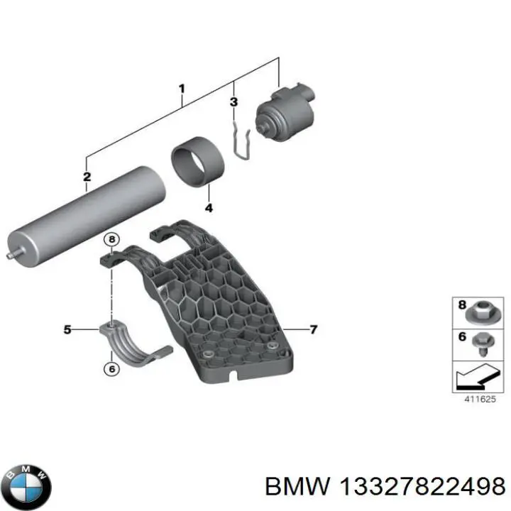 13327822498 BMW Фільтр палива