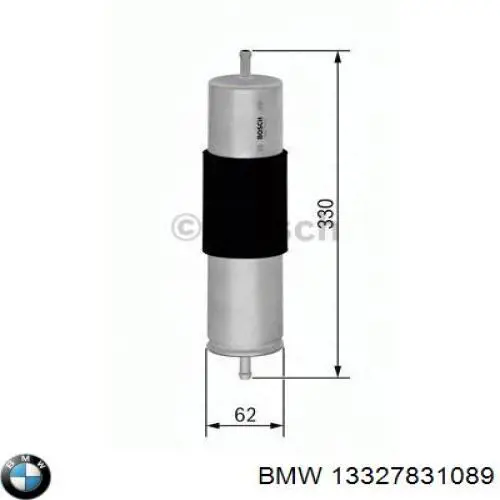 Фільтр тонкого очищення палива BMW 13327831089 ціна, від 39.98 USD