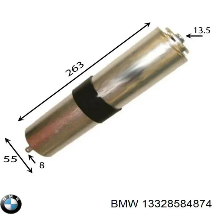 Купити 13328584874 BMW Фільтр-відстійник палива грубої очистки