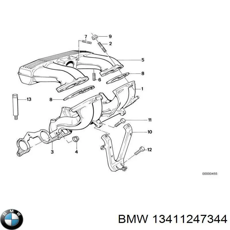 Купити 13411247344 BMW 