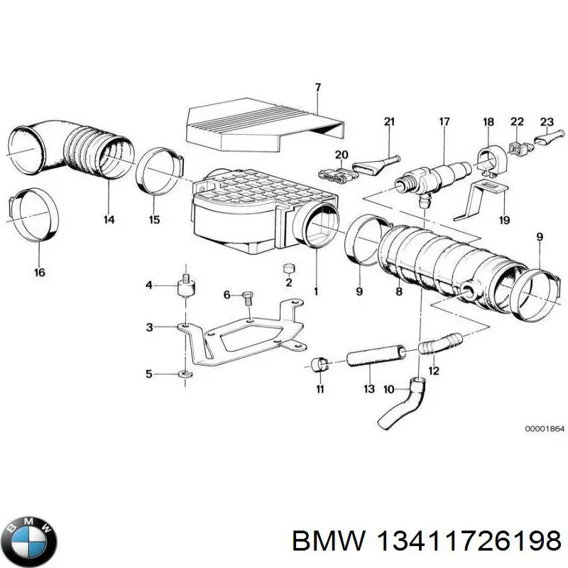 Купити 13411726198 BMW 