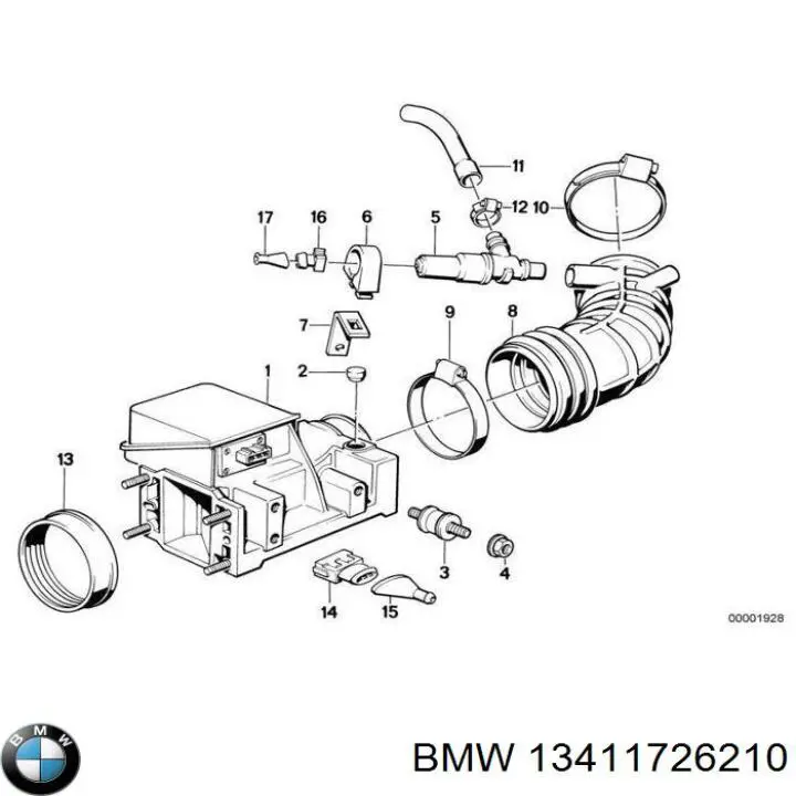 Водяний насос BMW 13411730397