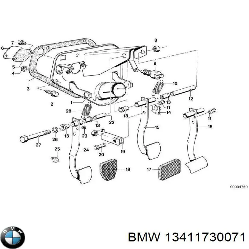 Помпа охолодження BMW 1730071 ціна, від 23.14 USD