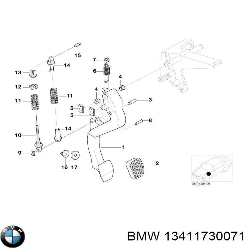Купити 1730071 BMW Насос охолоджуючої рідини