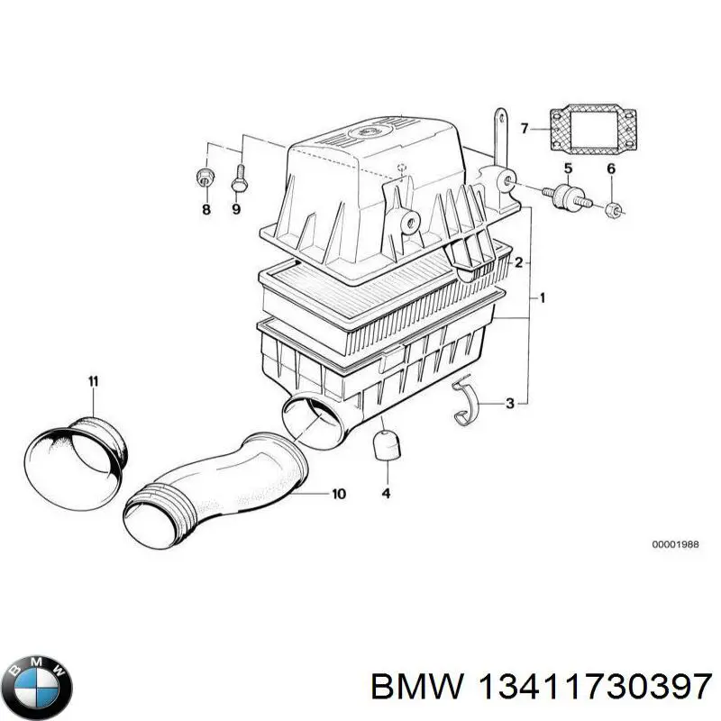 Помпа охолодження BMW 13411730397 ціна, від 28.01 USD