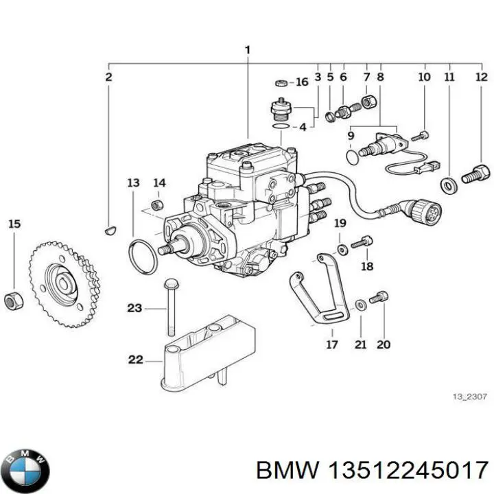 BMW 13512245017 ціна, від 223.10 USD