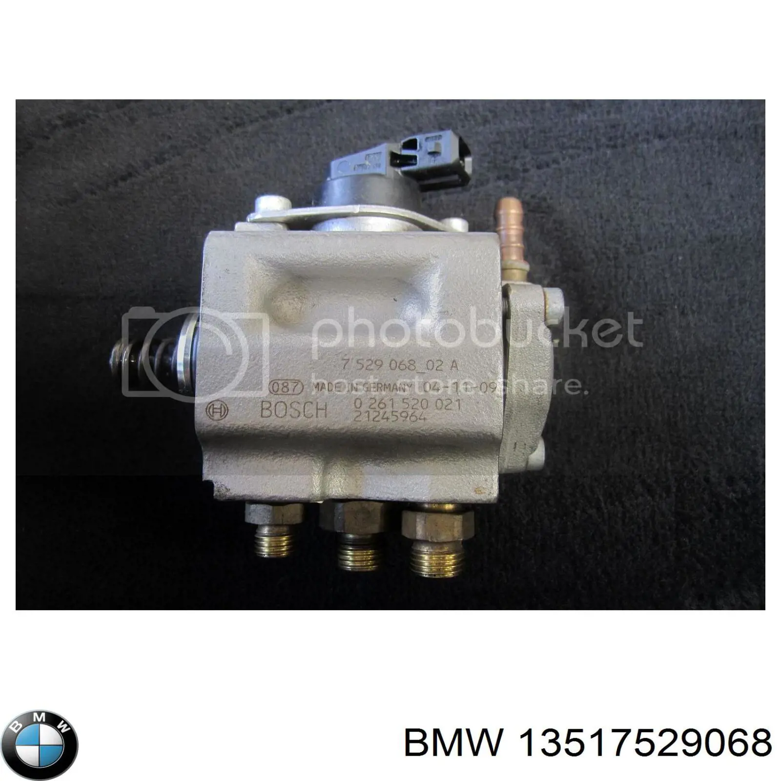 Паливний насос високого тиску 13510420870 BMW
