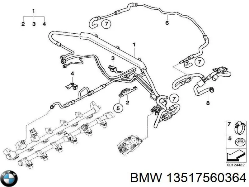 Купити 13517560364 BMW Насос паливний високого тиску (ПНВТ) - DIESEL