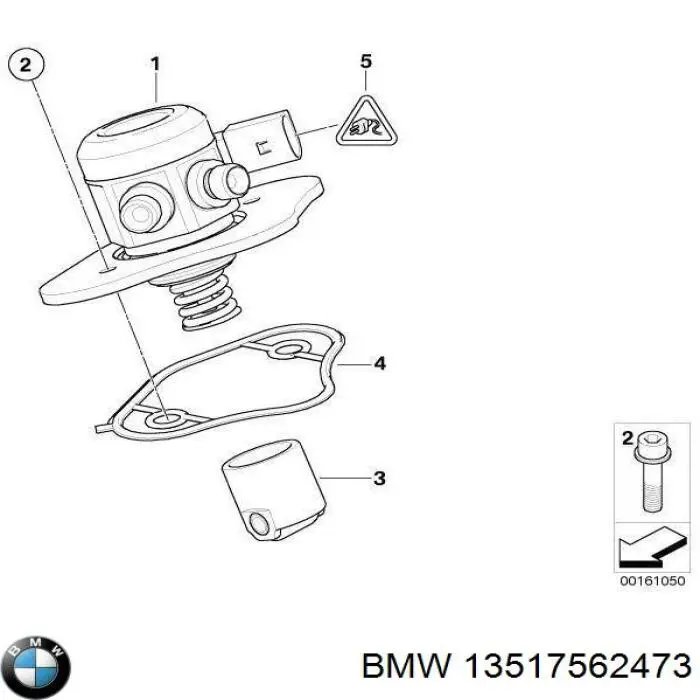 13517562473 BMW насос паливний високого тиску (пнвт - DIESEL)