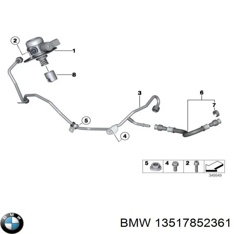 Купити 13517852361 BMW Насос паливний високого тиску (ПНВТ) - DIESEL
