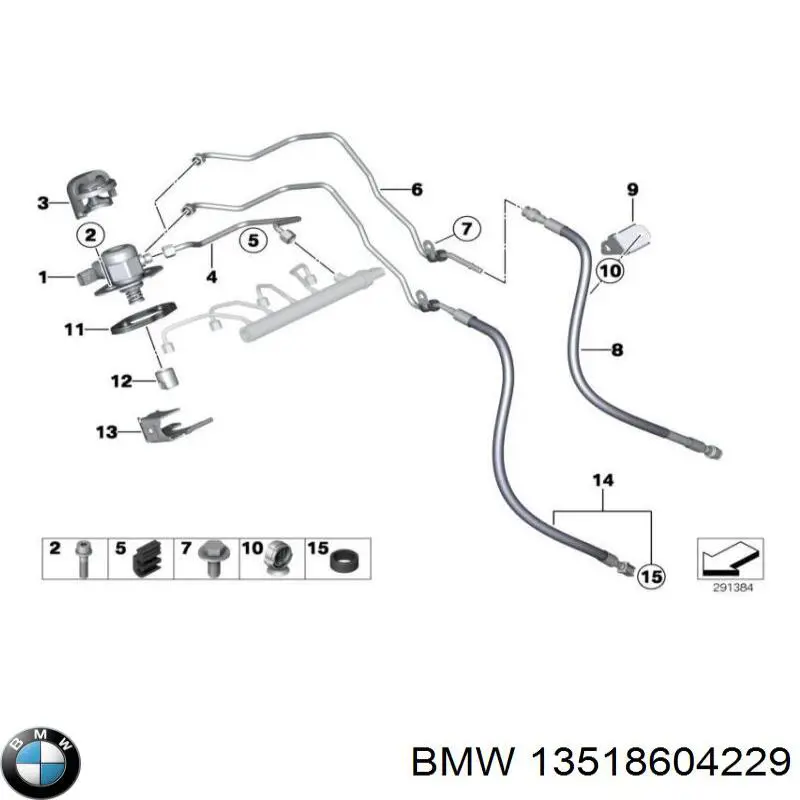 ПНВТ BMW 13518604229