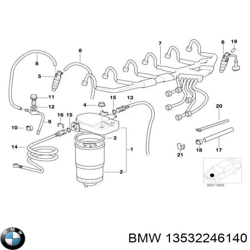 13532246140 BMW 