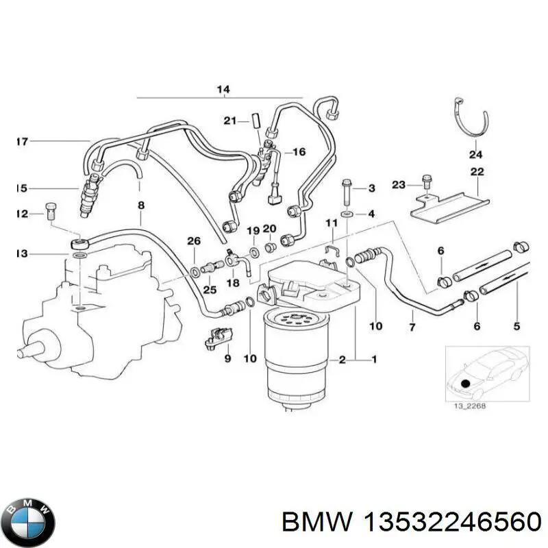  13532246560 BMW