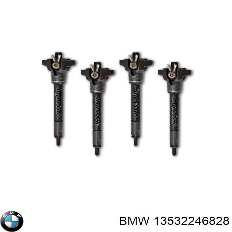 Купити 13532246828 BMW Форсунка дизельна в зборі, розпилювач + тримач