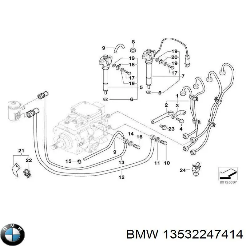13532247414 BMW 