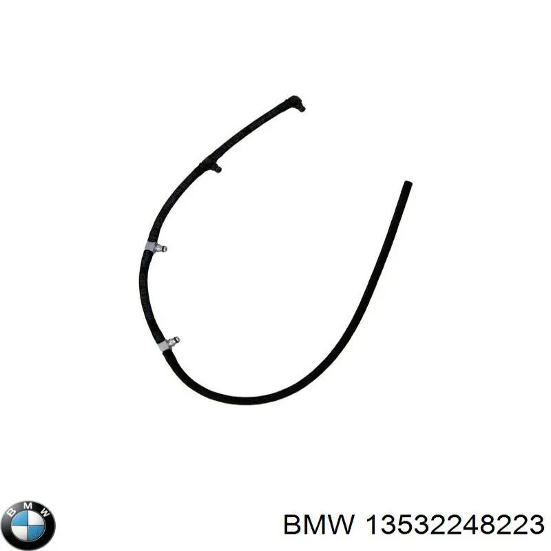 13532248223 BMW Трубка паливна, зворотня від форсунок