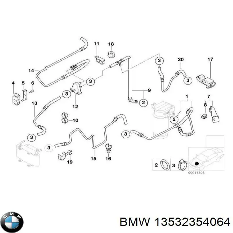  BMW 13532354064 ціна, від 102.68 USD