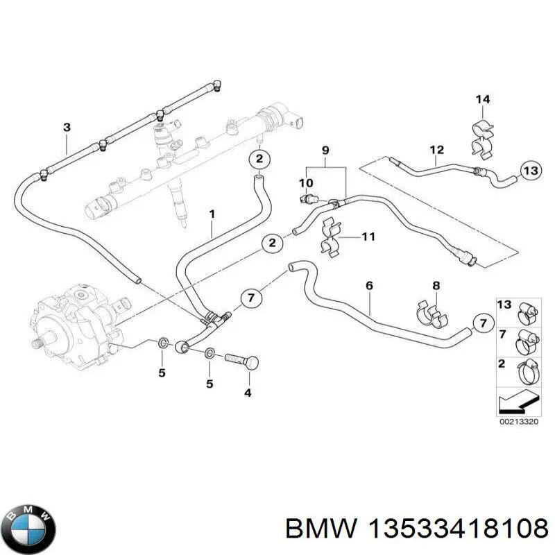 Щуп-індикатор рівня масла в двигуні BMW 11117710474 ціна, від 25.34 USD