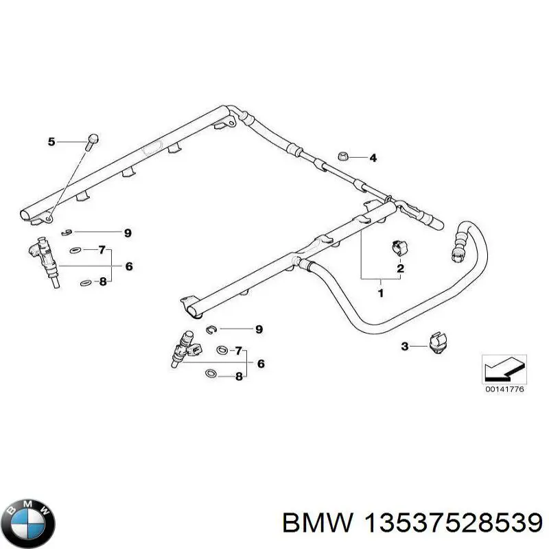 Купити 13537528539 BMW 