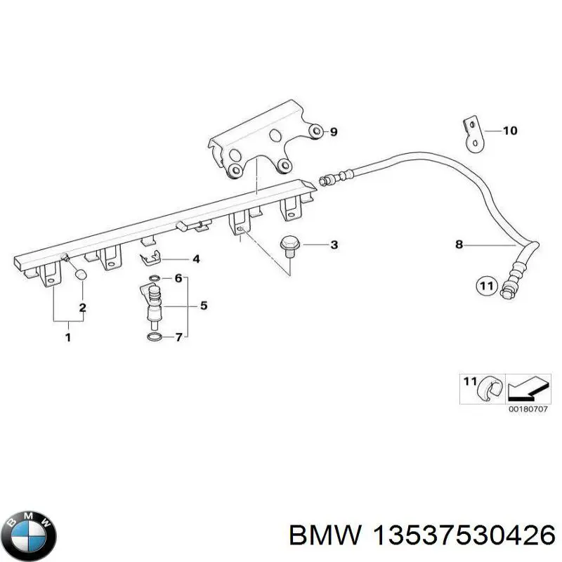 Купити 13537530426 BMW 