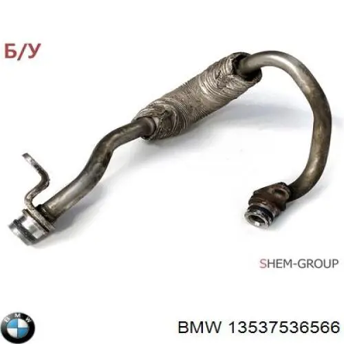 Трубка паливна, від ПНВТ до паливної рейки BMW 13537536566 ціна, від 16.39 USD