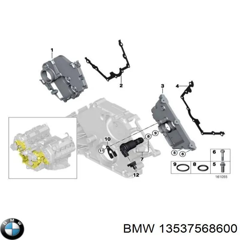  BMW 13537568600 ціна, від 8.47 USD