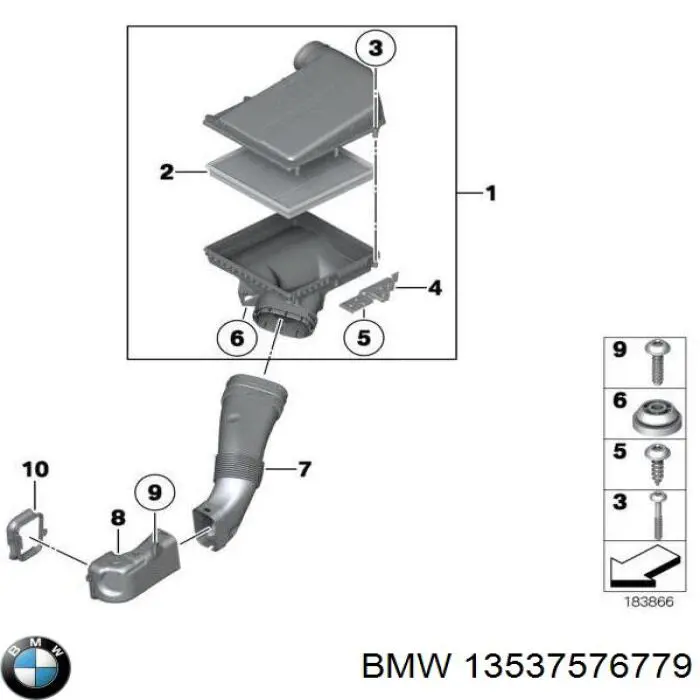 Купити 7576779 BMW Розподільник палива