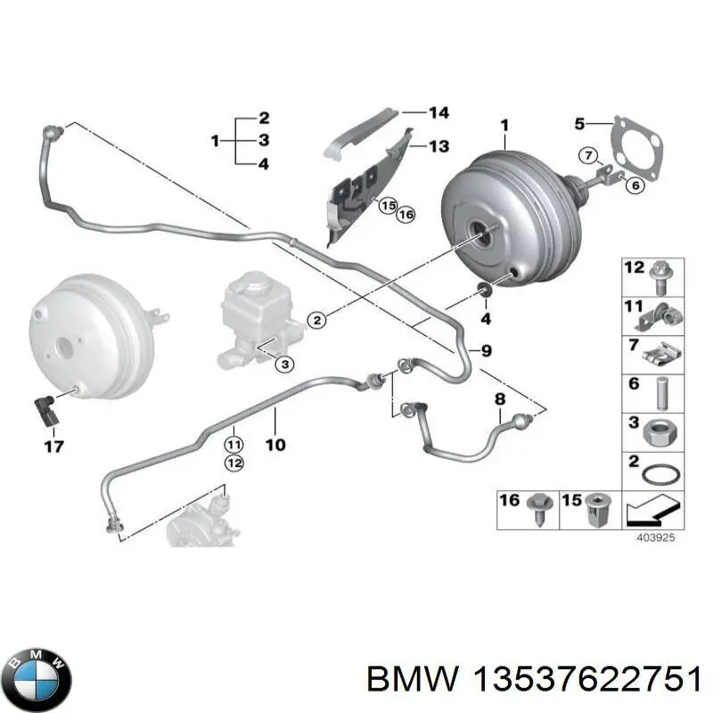  BMW 13537622751 ціна, від 18.98 USD