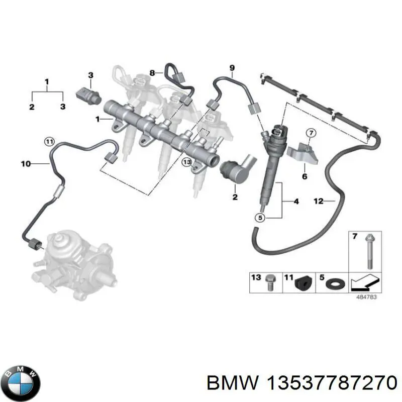 Купити 13537787270 BMW 