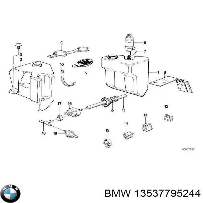  BMW 13537795244 ціна, від 1.52 USD