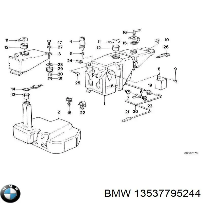Купити 13537795244 BMW 
