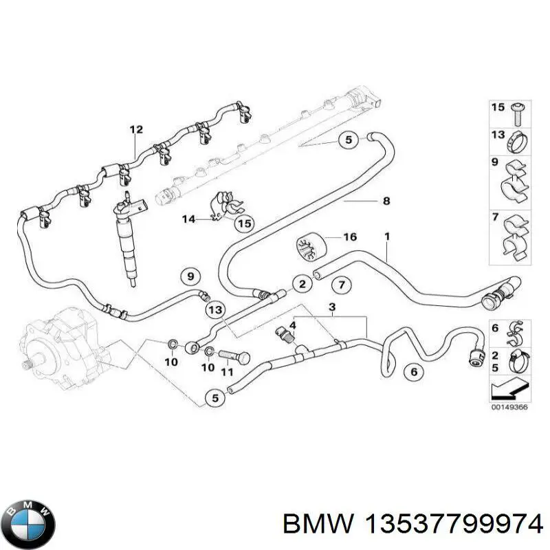  BMW 13537792867 ціна, від 188.03 USD