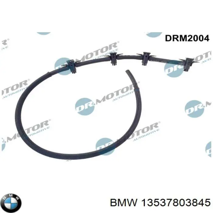 Купити 13537803845 BMW Трубка паливна, зворотня від форсунок
