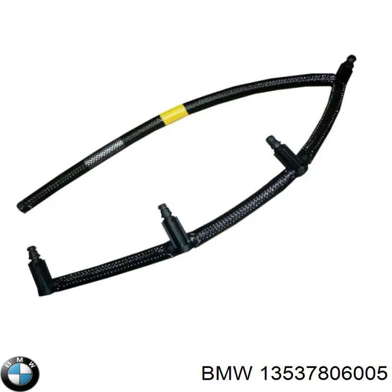 Трубка паливна, зворотня від форсунок BMW 13537806005 ціна, від 13.08 USD