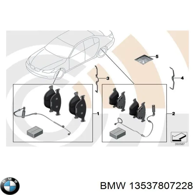 Трубка паливна, зворотня від форсунок BMW 13537807228 ціна, від 50.28 USD
