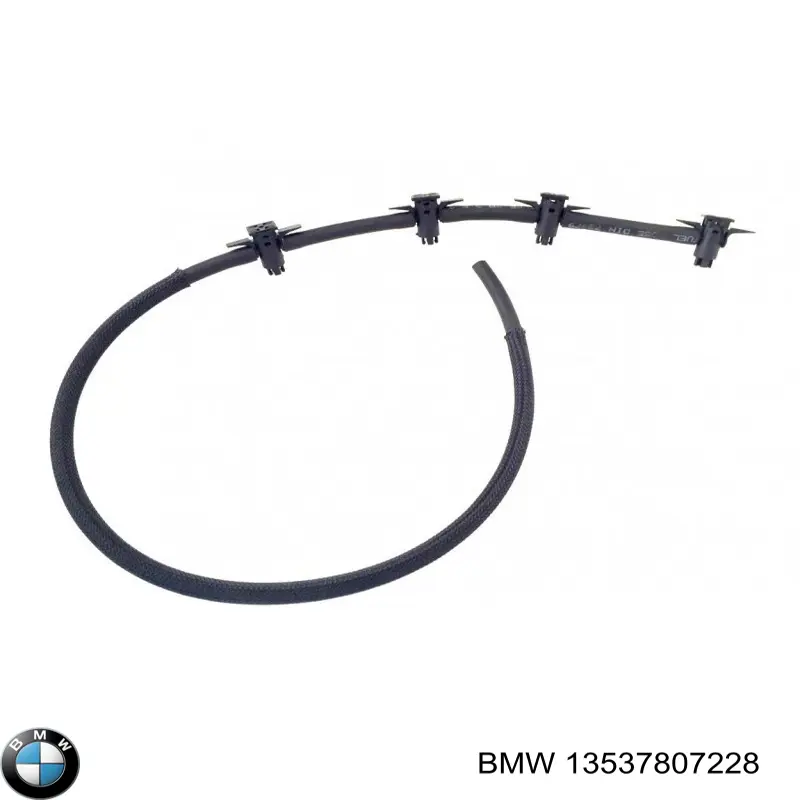 Купити 13537807228 BMW Трубка паливна, зворотня від форсунок