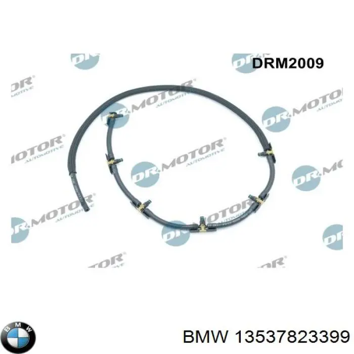 13537823399 BMW трубка паливна, зворотня від форсунок