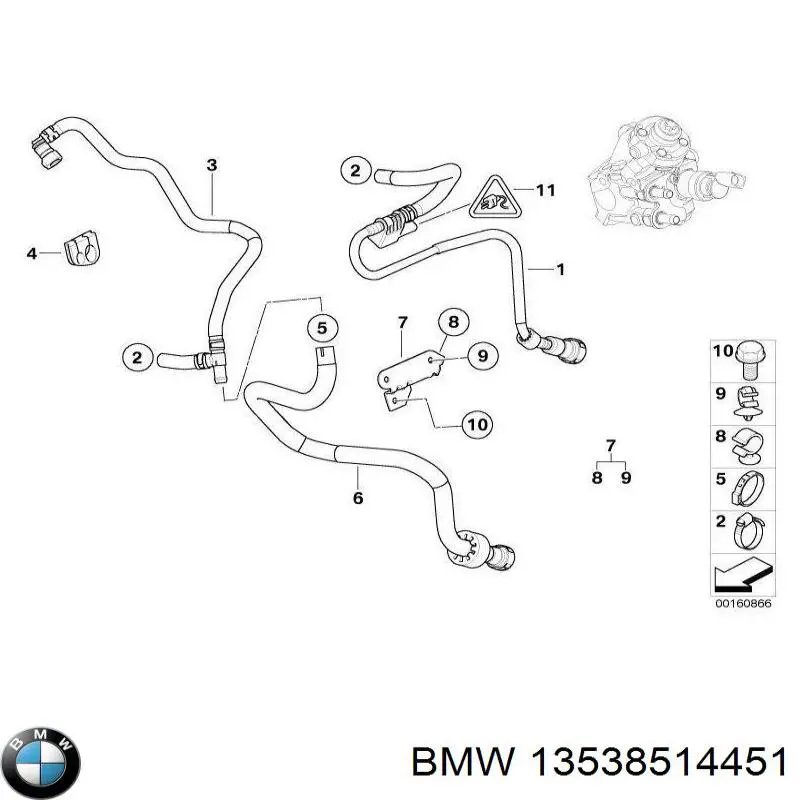  BMW 13537810783