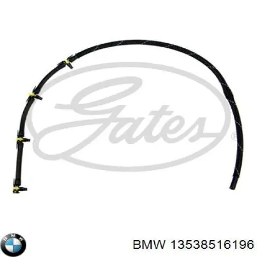 Трубка паливна, зворотня від форсунок BMW 13538516196 ціна, від 25.34 USD