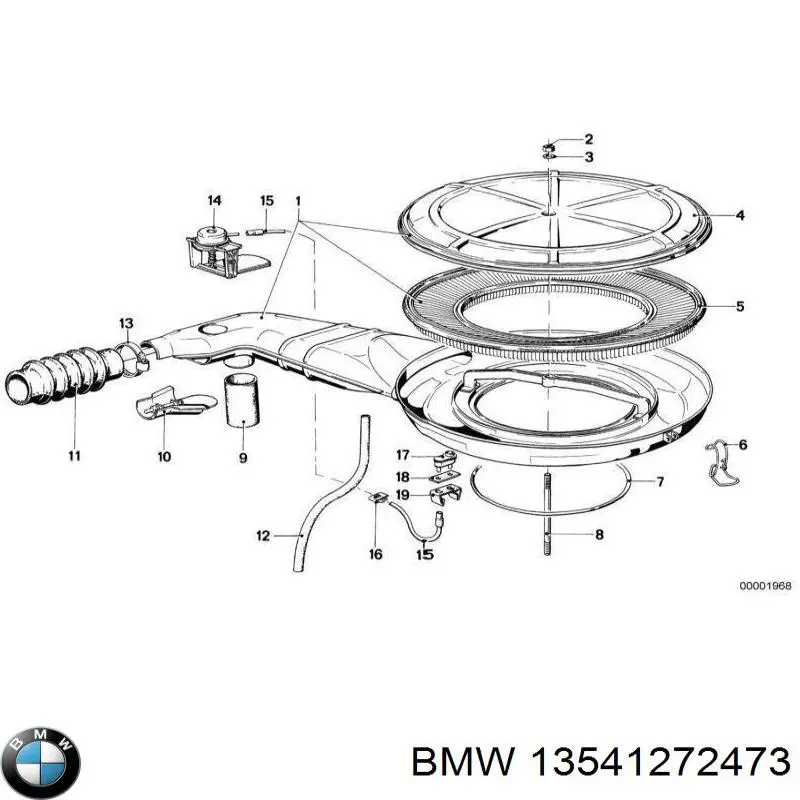 Купити 13541272473 BMW 