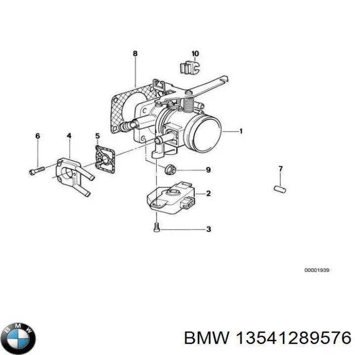 Купити 13541289576 BMW Прокладка адаптера маслянного фільтра