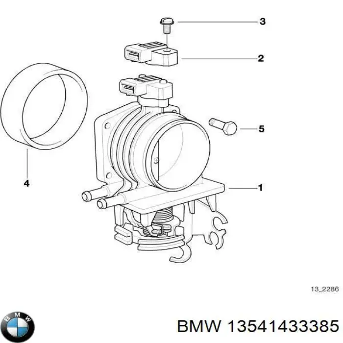 Блок дросельної заслінки BMW 13541433385 ціна, від 12.50 USD
