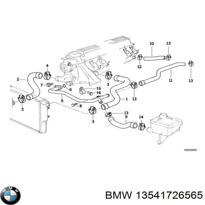  BMW 13541726565 ціна, від 11.11 USD