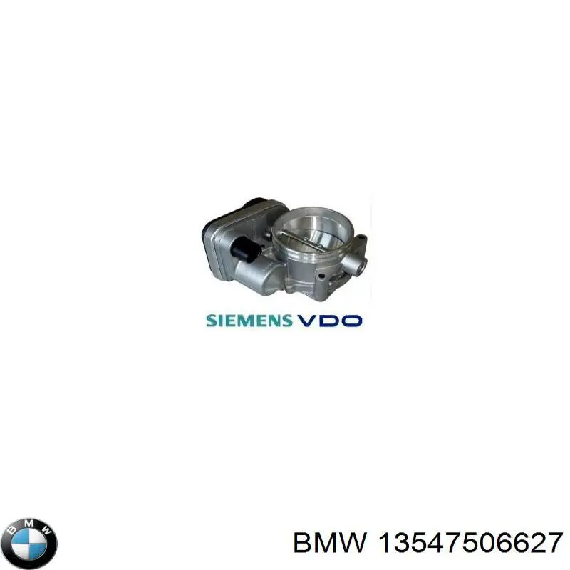 13547506627 BMW Дросільна заслінка в зборі