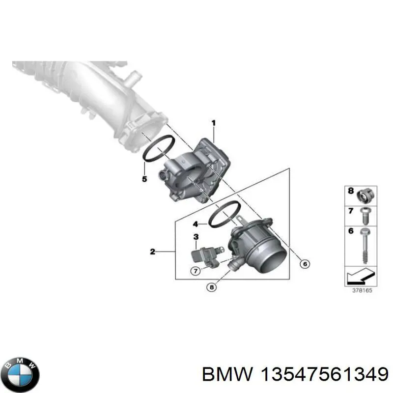Болт головки блока циліндрів, ГБЦ BMW 13547561349 ціна, від 1.63 USD